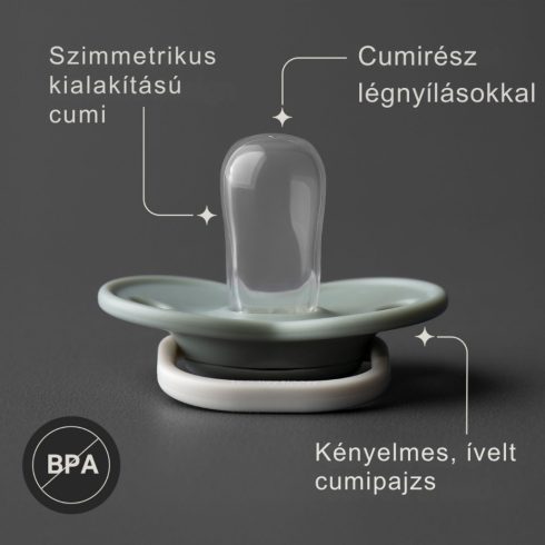 Tommee Tippee Anytime játszócumi 0-6hó 2 db vegyes színben