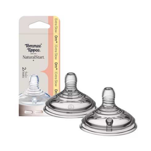 Tommee Tippee Natural Start extra lassú folyású cumisüveg cumi 2 db