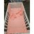 KOKO muszlin Baba ágynemű szett,  takaró 75x100  és párna pink/fehér