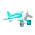 POLESIE műanyag OMEGA repülőgép TÜRKIZ