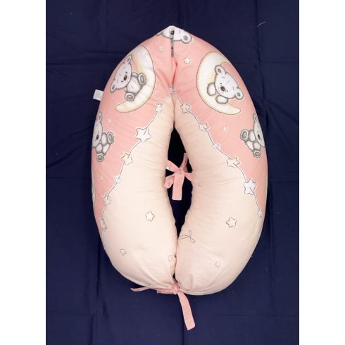 DOMBABY terhességi és szoptatós párna 30x120 cm PINK CSILLAGOS