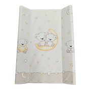 DOMBABY Pelenkázó lap puha vállas P70x50 cm Macis BÉZS 