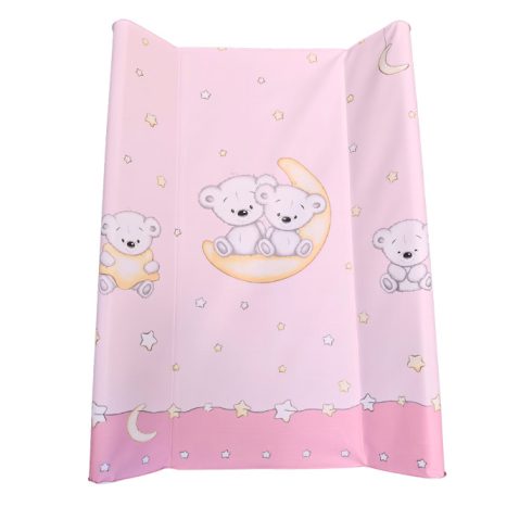 DOMBABY Pelenkázó lap puha vállas P70x50 cm Macis PINK
