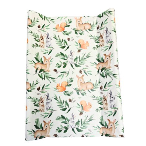 DOMBABY Pelenkázó lap puha vállas P70x50 cm  ŐZIKE ZÖLD