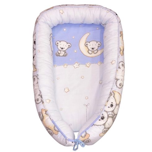 DOMBABY Babafészek  50x75cm MACIS KÉK