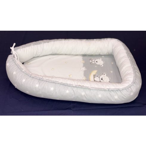 DOMBABY Babafészek 50x75cm  MACIS SZÜRKE