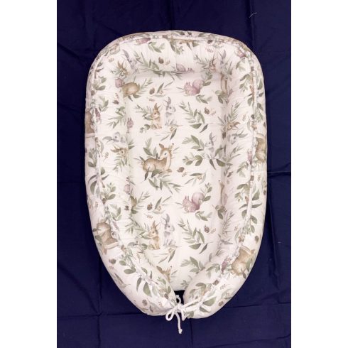 DOMBABY Babafészek 50x75cm ŐZIKE ZÖLD