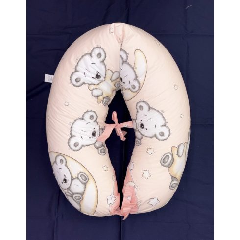 DOMBABY terhességi és szoptatós párna 30x120 cm MACIS PINK 