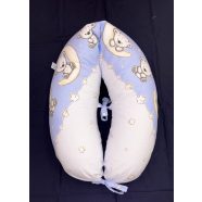   DOMBABY terhességi és szoptatós párna 30x120 cm MACIS KÉK 