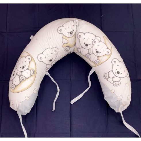 DOMBABY terhességi és szoptatós párna 30x120 cm MACIS BÉZS