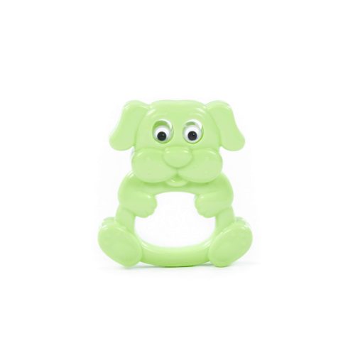 POLESIE műanyag csörgő KUTYA